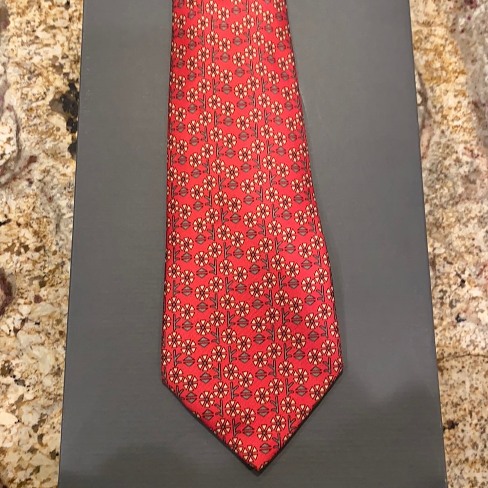 Vintage Silk Hermes Tie